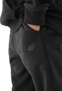 4f SPODNIE DRESOWE CHŁOPIĘCE JUNIOR DZIECIĘCE BAWEŁNA CZARNE r.134 cm 4