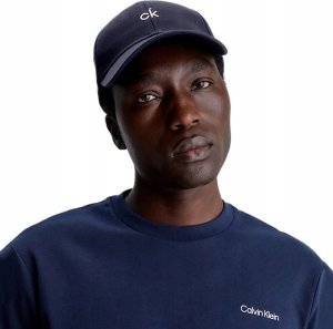CZAPKA Z DASZKIEM CALVIN KLEIN LATO BEJSBOLÓWKA CK CKJ K50K506087 GRANATOWA 4