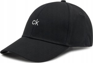 CZAPKA Z DASZKIEM CALVIN KLEIN LATO BEJSBOLÓWKA CK CKJ K50K506087 CZARNA 1