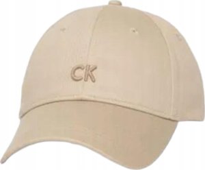 CZAPKA Z DASZKIEM CALVIN KLEIN LATO BEJSBOLÓWKA CK CKJ ZM0ZM02776 BEŻOWA 1