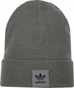 CZAPKA ZIMOWA ADIDAS SZARA OCIEPLANA IS4630 UNISEX ZIMA 1