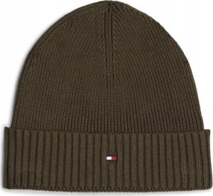 CZAPKA ZIMOWA TOMMY HILFIGER TH FLAG BEANIE AM0AM12796 RBN ZIELONA 4