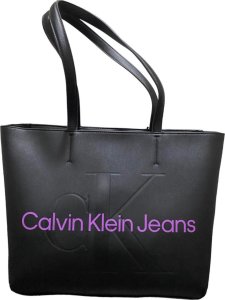 TOREBKA DAMSKA CALVIN KLEIN CK SKÓRA CKJ DUŻA SHOPPERKA ZW0ZW02485 BDS 1
