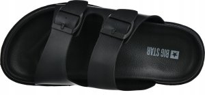 KLAPKI MĘSKIE BIG STAR NN174597 906 CZARNE SANDAŁY r. 41 4