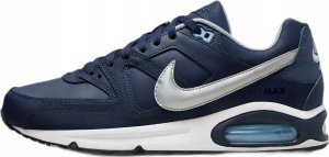Nike BUTY MESKIE AIR MAX COMMAND LEATHER skóra 749760 granatowy 40 5