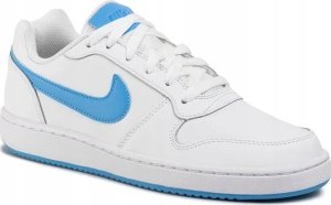 BUTY MĘSKIE NIKE EBERNON LOW BIAŁO-NIEBIESKIE AQ1775-102 r.42 1