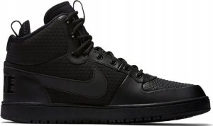 BUTY MĘSKIE NIKE COURT BOROUGH MID WINTER MĘSKIE ZIMA CIEPŁE CZARNE r.42,5 3