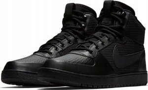 BUTY MĘSKIE NIKE COURT BOROUGH MID WINTER MĘSKIE ZIMA CIEPŁE CZARNE r.44,5 1