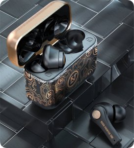 Słuchawki Bezprzewodowe Douszne Sportowe z MIKROFONEM TWS POWERBANK TS-100 4