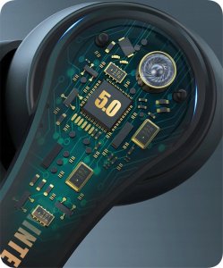 Słuchawki Bezprzewodowe Douszne Sportowe z MIKROFONEM TWS POWERBANK TS-100 5