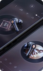 Słuchawki Bezprzewodowe Douszne Sportowe z MIKROFONEM TWS POWERBANK TS-100 6