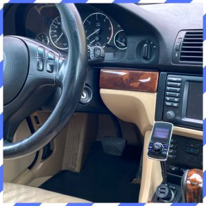 TRANSMITER BLUETOOTH FM ZESTAW GŁOŚNOMÓWIĄCY SZYBKA ŁADOWARKA 2x USB HY68 4