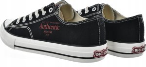 MĘSKIE TRAMPKI BIG STAR SHOES CZARNE TENISÓWKI NN174056 r. 40 5