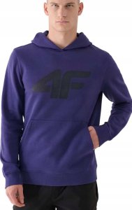 BLUZA MĘSKA 4F Z KAPTUREM CIEPŁA DRESOWA BAWEŁNA KANGUREK SM1464 31S r. 3XL 1