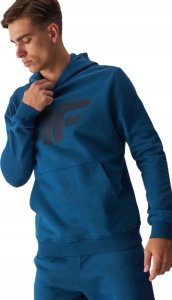 BLUZA MĘSKA 4F Z KAPTUREM CIEPŁA DRESOWA BAWEŁNA KANGUREK SM1464 46S r. L 3