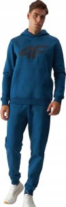 BLUZA MĘSKA 4F Z KAPTUREM CIEPŁA DRESOWA BAWEŁNA KANGUREK SM1464 46S r. S 4