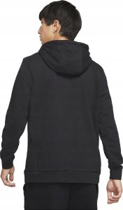 BLUZA MĘSKA NIKE AIR Z KAPTUREM ROZPINANA CZARNA BAWEŁNIANA CJ4317 r. S 3