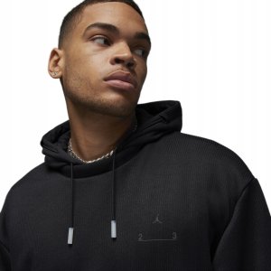 BLUZA MĘSKA NIKE AIR JORDAN 23 FLIGHT DX9633 010 CZARNA SPORTOWA r. S 2