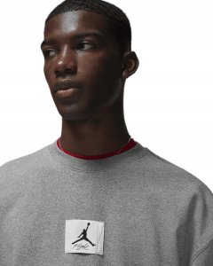 BLUZA MĘSKA NIKE AIR JORDAN FLIGHT AIR JORDAN SZARA SPORTOWA r. S 3