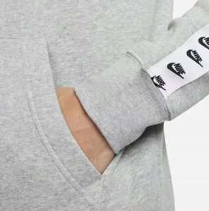 NIKE DRES MĘSKI KOMPLET BLUZA+ SPODNIE BAWEŁNA CIEPŁY DM6838 SZARY r. XL 5