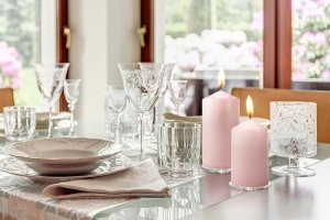 AURA Świeca Walec Biała 38h sw60/120-090 5