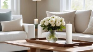 AURA Świeca Walec Biała 38h sw60/120-090 6