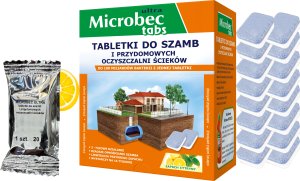 BROS - Microbec ULTRA - tabletka do szamb - 16 szt. 12