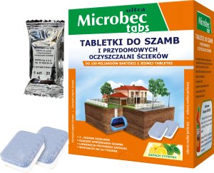 BROS - Microbec ULTRA - tabletka do szamb - 16 szt. 8