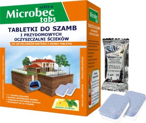BROS - Microbec ULTRA - tabletka do szamb - 16 szt. 9