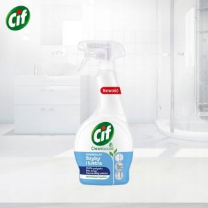 CIF Cleanboost Uniwersalny Płyn Do Szyb i Luster 500ml 6
