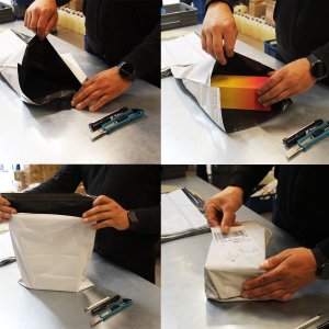 Foliopaki Kurierskie Białe C3 350x450mm - 100 szt. 5