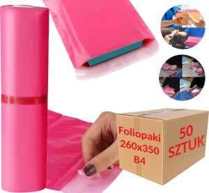 Foliopaki Kurierskie Różowe B4 260x350mm - 1000 szt. 5