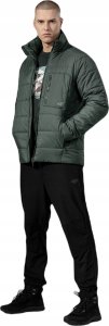 KURTKA 4F MĘSKA CIEPŁA PUCHOWA ZIMA PIKOWANA S-3XL 4