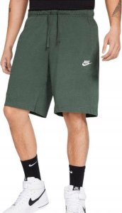 KRÓTKIE SPODENKI NIKE MĘSKIE BAWEŁNIANE ZIELONE SZORTY BV2772 337 r. M 1