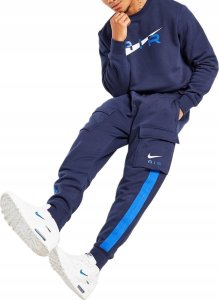 SPODNIE DRESOWE NIKE AIR MĘSKIE BAWEŁNA BOJÓWKI DD7369 451 r. L 1