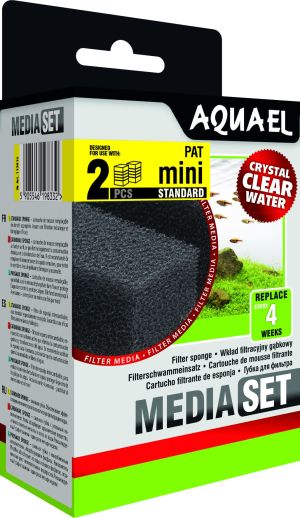 AQUAEL  Wkład gąbkowy do filtra Pat - Mini 2szt. (113915) 1