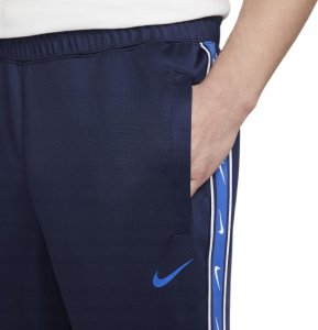 NOWE SPODNIE DRESOWE NIKE MĘSKIE DX2027 411 GRANATOWE SPORTOWE r. XL 4