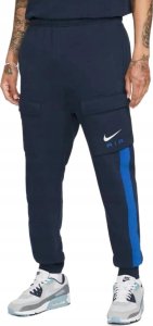 SPODNIE DRESOWE NIKE AIR MĘSKIE BAWEŁNA BOJÓWKI DD7369 451 r. S 2