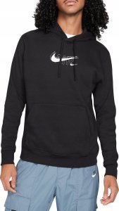 BLUZA MĘSKA NIKE AIR Z KAPTUREM CZARNA BAWEŁNIANA DD9694 010 r. XS 1