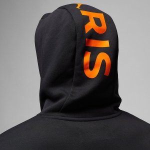 BLUZA MĘSKA NIKE JORDAN PSG DZ2923-010 CZARNA r. XS 4