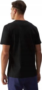 KOSZULKA MĘSKA 4F GŁADKA TSHIRT BAWEŁNA CZARNA PREZENT 1844 20s r. S 5