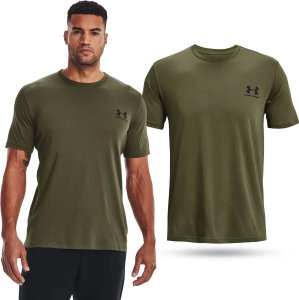KOSZULKA MĘSKA UNDER ARMOUR T-SHIRT SZYBKOSCHNĄCA BAWEŁNA SPORT 1326799 3XL 1