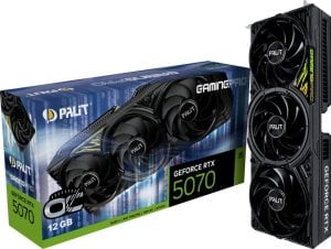 Karta graficzna Palit GeForce RTX 5070 GamingPro OC 12GB GDDR7 DLSS4 (NE75070T19K9-GB2050A) 1