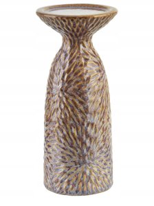 YARINE BEIGE Świecznik 11x10x25,5cm 1