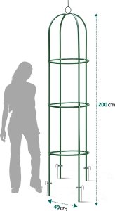 Pergola ogrodowa kolumna 200 cm Plonos PL-992 4