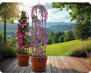 Pergola ogrodowa kolumna 200 cm Plonos PL-992 7