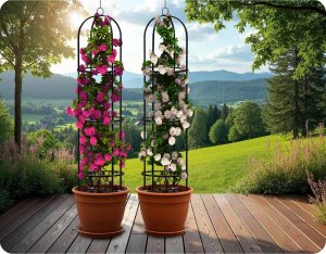 Pergola ogrodowa kolumna 200 cm Plonos PL-992 6