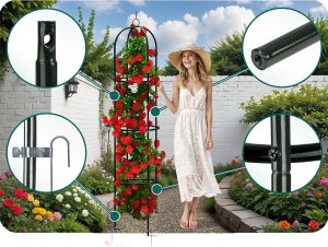 Pergola ogrodowa kolumna 200 cm Plonos PL-992 8