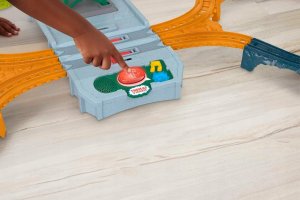 Mattel Kolejka z torami Tomek i przyjaciele Thomas & friends Dźwięki Dźwig HRC47 5