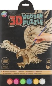 *****Drewniane puzzle 3D Orzeł 11704 1